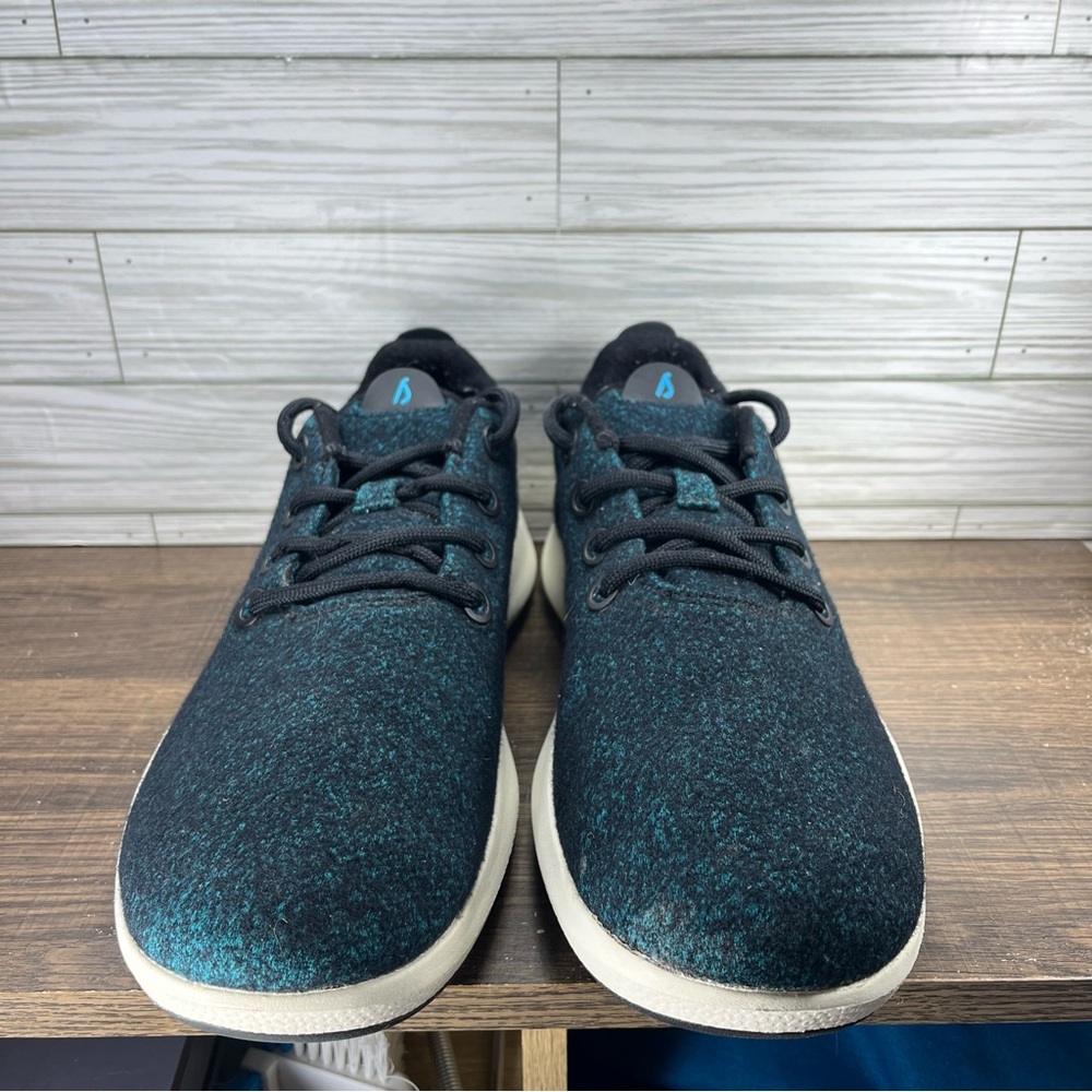 Allbirds Wool Runner Mizzle Men’s Blue Shoes - Men’s Size 13 - Picture 5 of 9